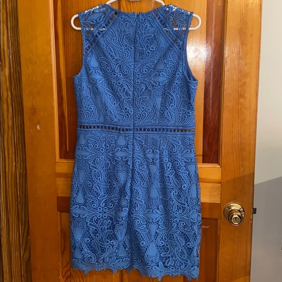 Blue Lace Dress - Picture 2 of 2